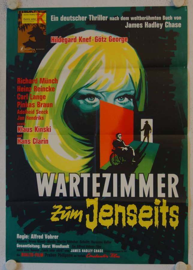 Wartezimmer zum Jenseits originales deutsches Filmplakat